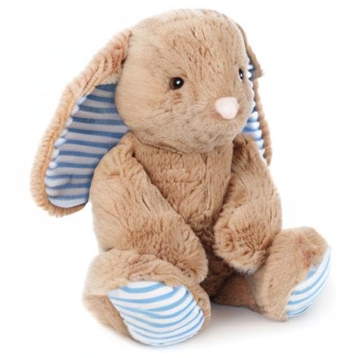 WEIGEDU Kuscheltier Hase Plüschtiere Stofftiere Tierspielzeug Spielzeug Plüsch-Widderkaninchen mit Langen Ohren, 45 cm - weiches Stofftier Geschenk für Baby & Kinder