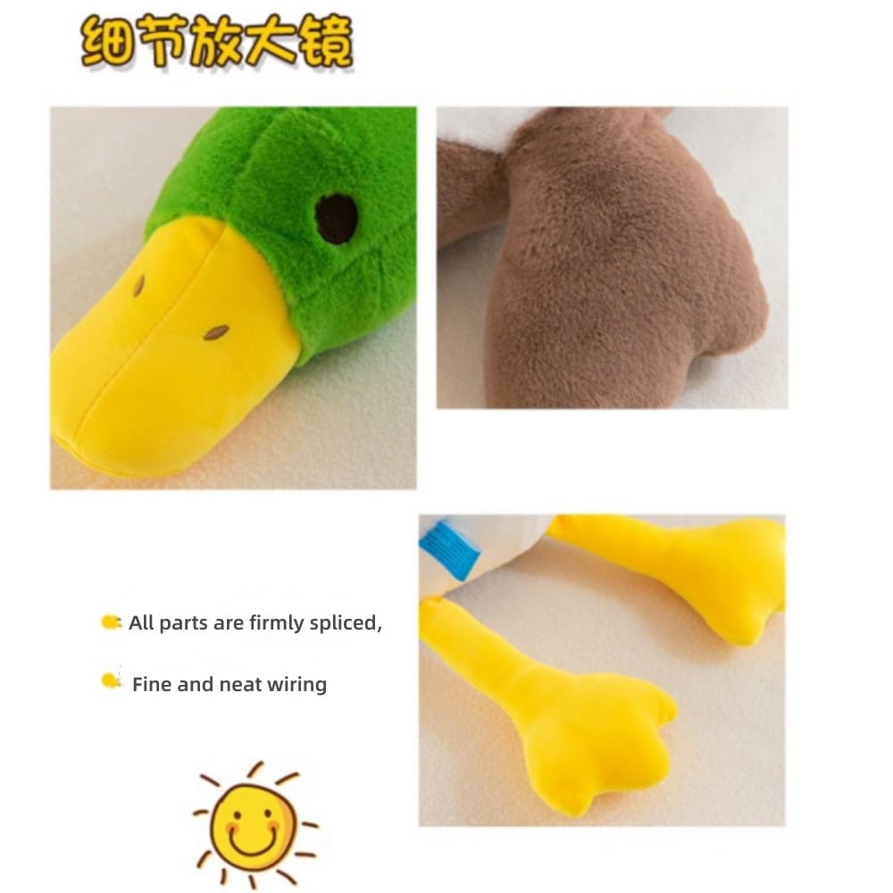 OUKEYI Stockente Plüsch, Ente Stofftiere, Stockente Plüsch, Ente Stofftiere, Stockente Baby Stuff Plüschtier (75 cm)