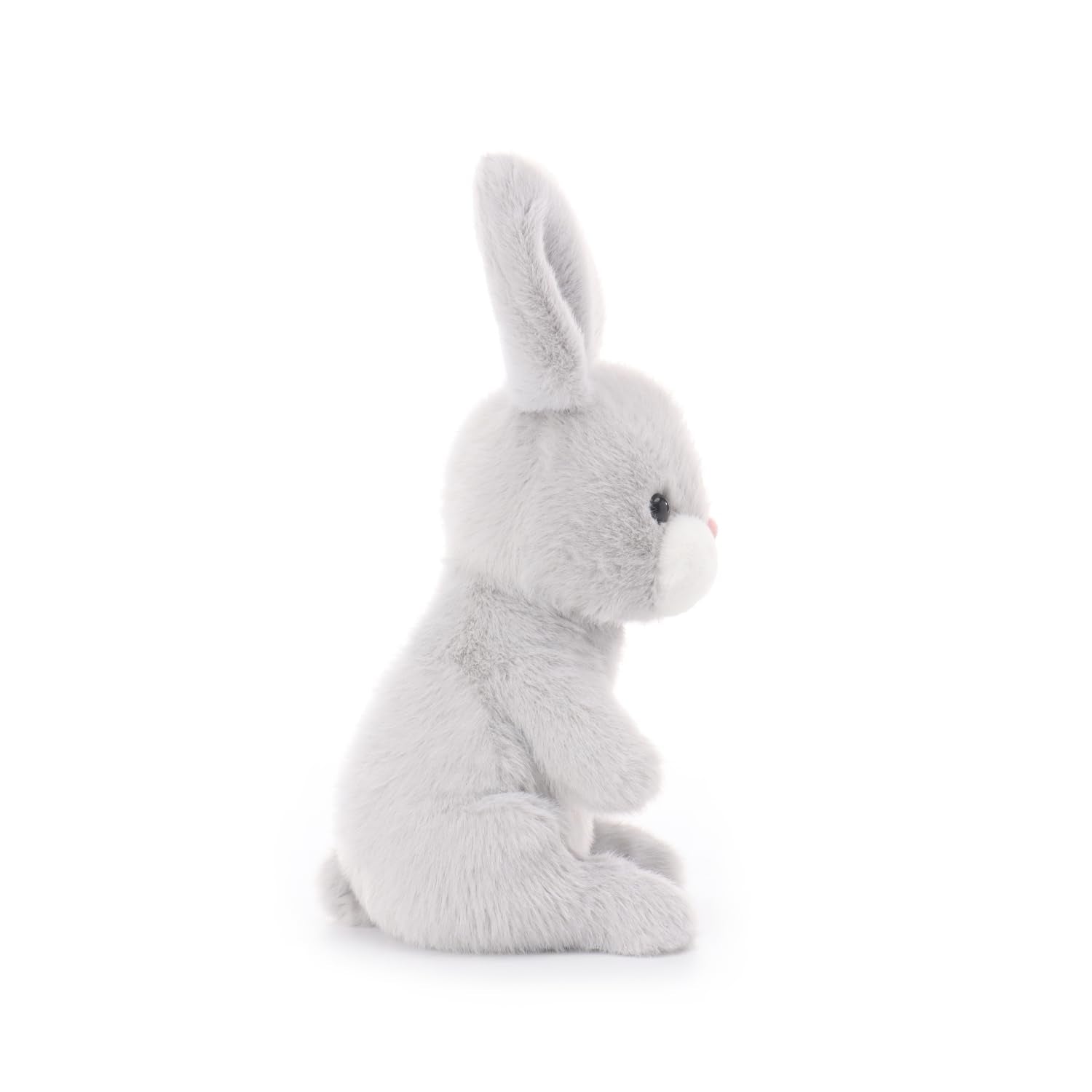 Apricot Lamb Empfindliches Hase Kaninchen Plüschtiere für Kinder, weiche niedliche Kuscheltier für Baby Mädchen und Jungen, Grau 16cm