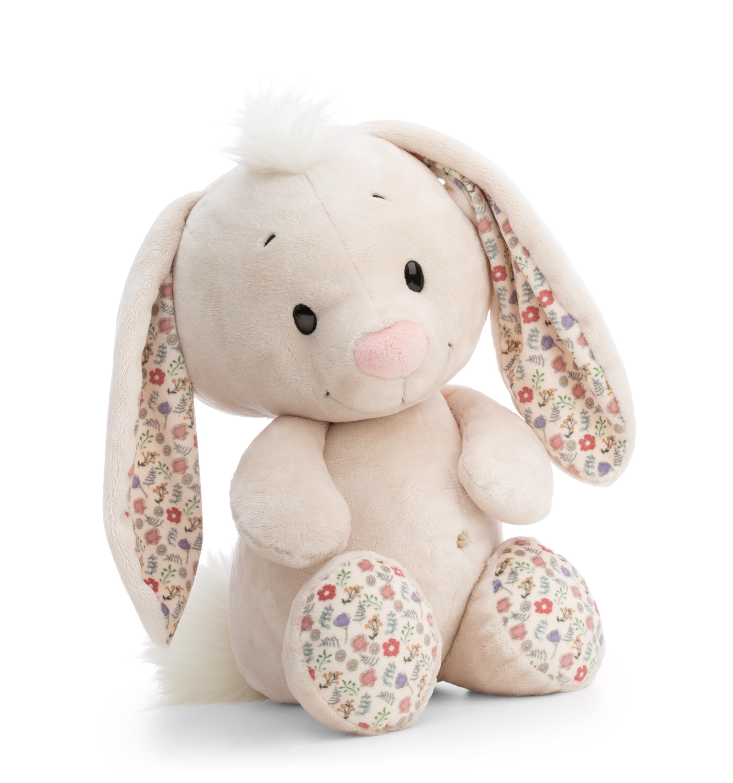 Kuscheltier Hase 50cm - beige - Stofftier aus weichem Plüsch, niedliches Plüschtier zum Kuscheln und Spielen, für Kinder & Erwachsene, tolle Geschenkidee | 62673