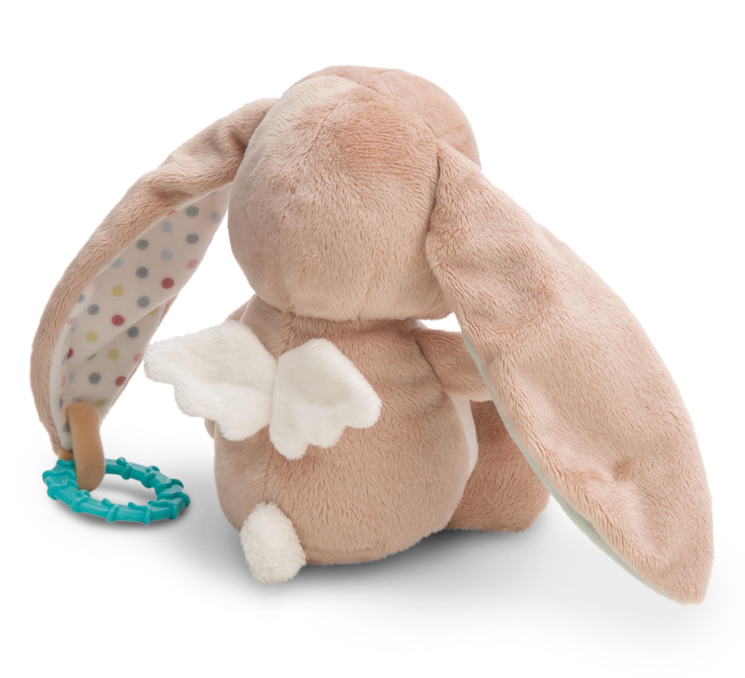 Activity Kuscheltier Hase Fjella 23cm - rosa - Plüschtier für Babys und Kleinkinder zum Greifen, Knuddeln, Entdecken und Einschlafen | 61887